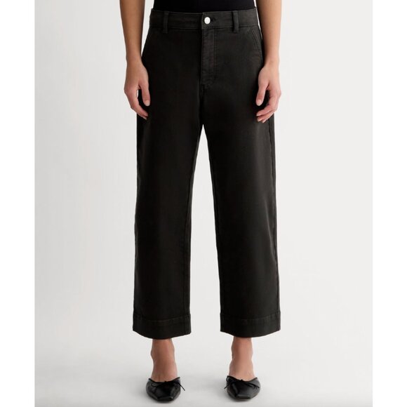 NEW! Everlane Black Straight Leg Pants - Picture 2 of 15